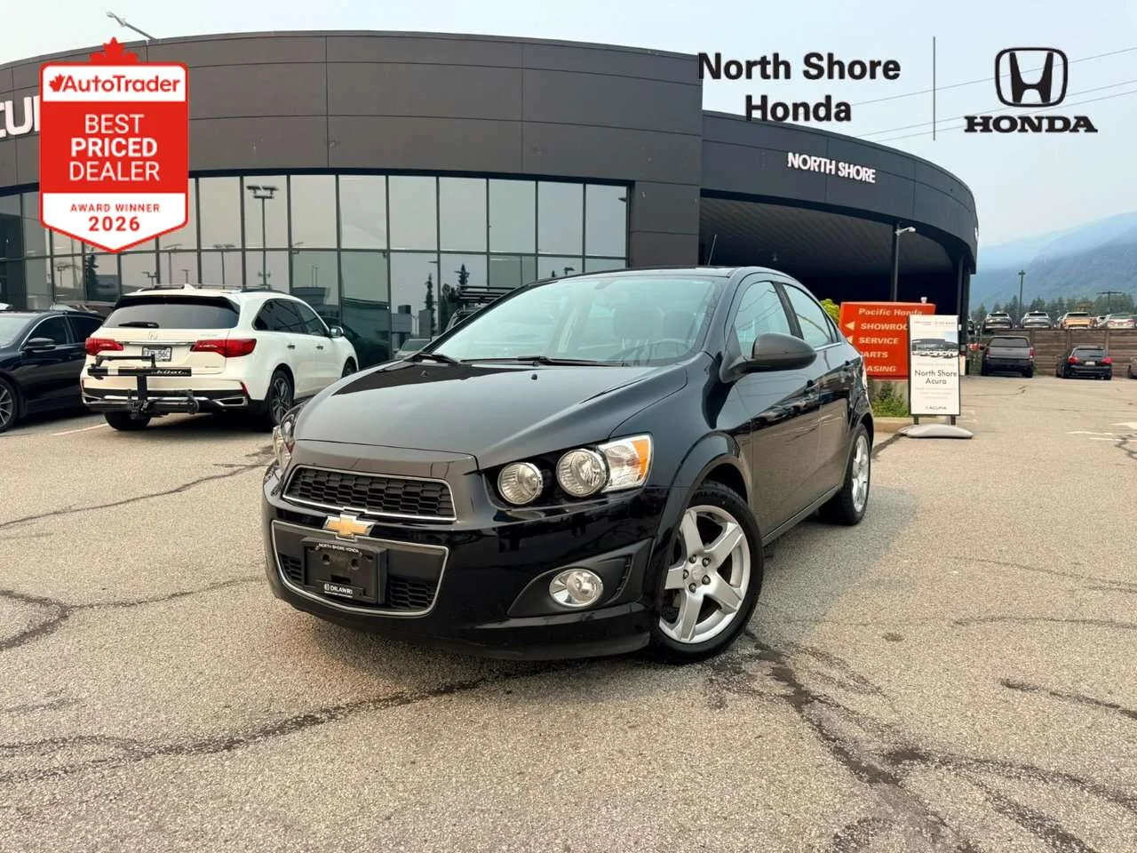 Used 2016 Mosaic Black Metallic Chevrolet Sedan LT - 6AT Dilawri Certified   Local BC   Clea image 1