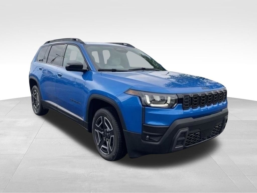 New 2026 Hydro Blue Pearl-Coat Exterior Paint Jeep Laredo image 6