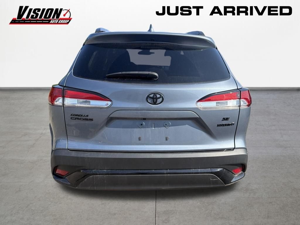 Used 2024 Blue Toyota Hybrid SE image 5