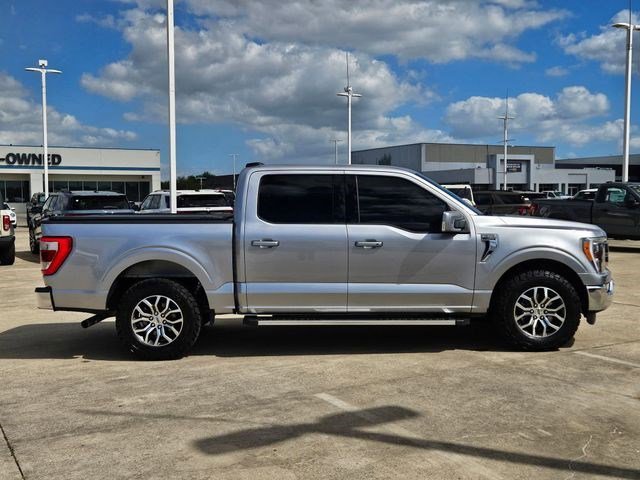 Used 2022 Iconic Silver Metallic Ford Lariat image 2