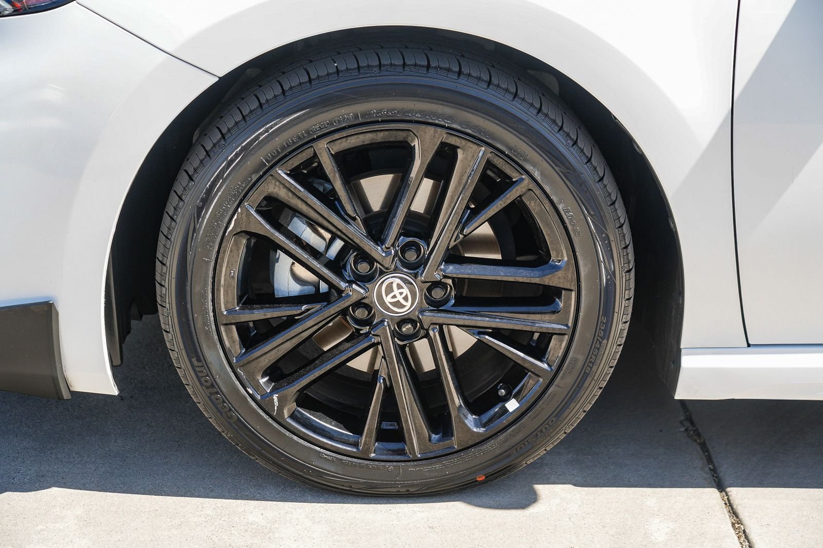 Certified Used 2025 White Toyota SE image 11
