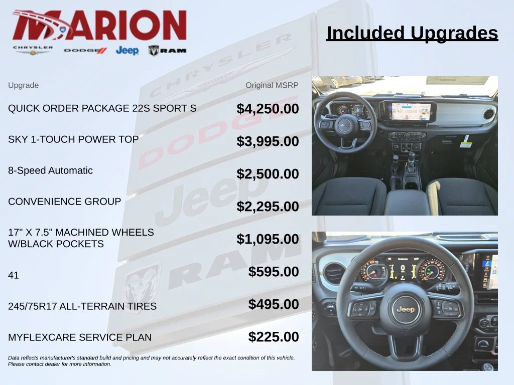 New 2026 Green Jeep Sport S image 9