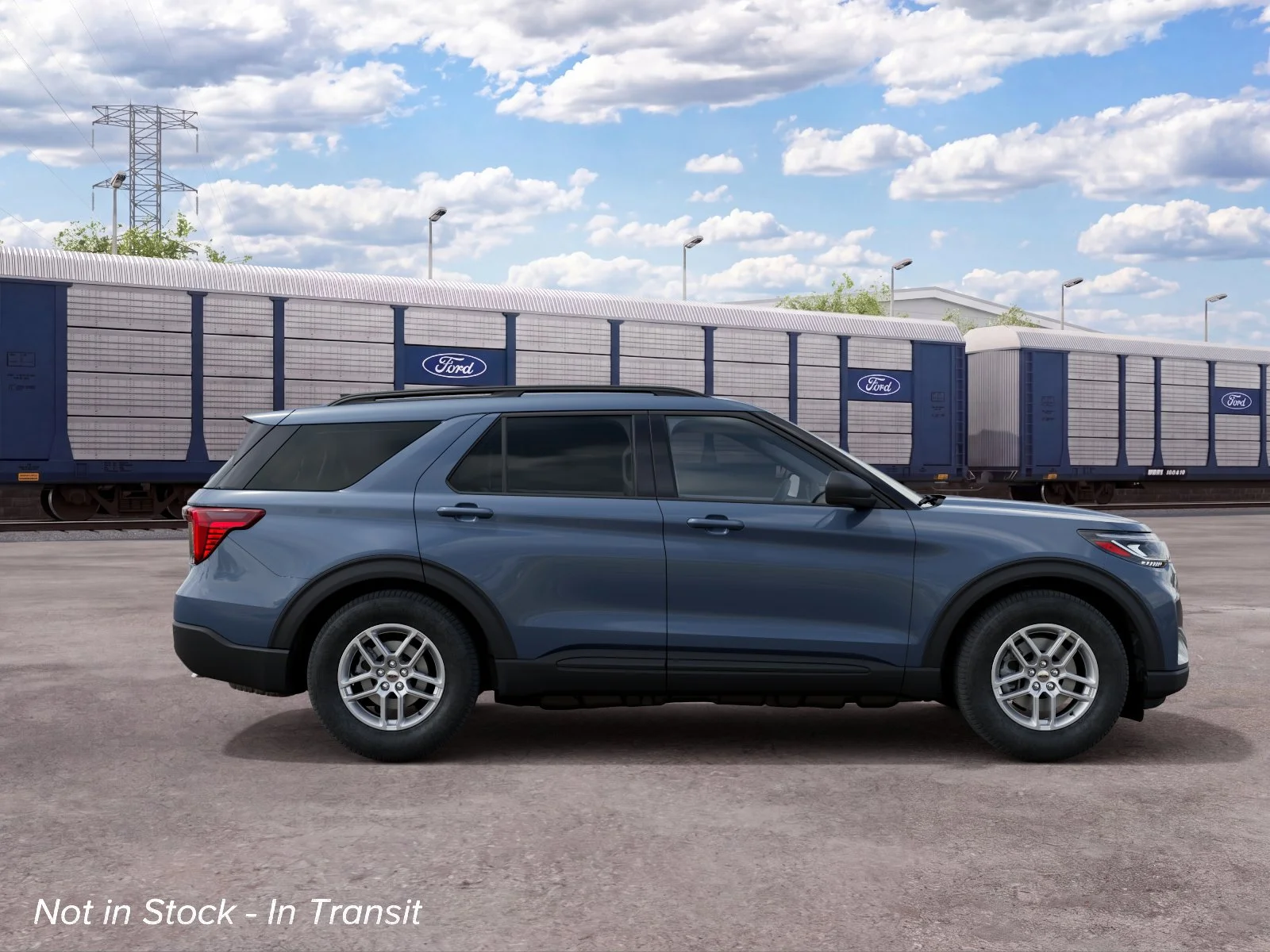 New 2027 Vapor Blue Metallic Ford Active image 5