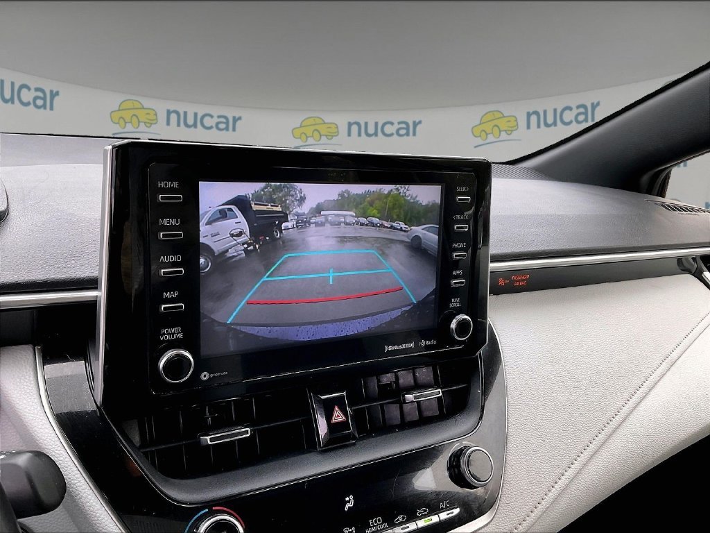 Certified Used 2021 Blue Toyota SE image 16