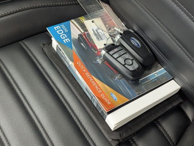 Used 2020 Atlas Blue Metallic Ford SEL image 6