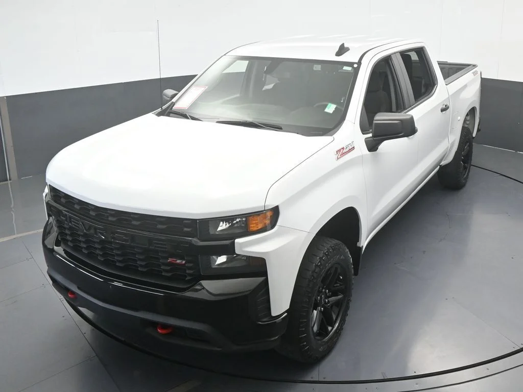 Used 2021 Summit White Chevrolet Custom Trail Boss image 49