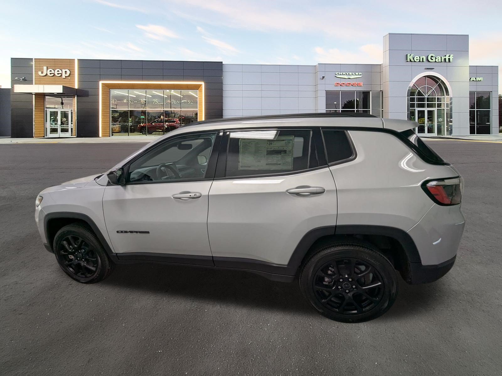New 2026 Silver Zynith Metallic Clear-Coat Exterior Paint Jeep Latitude Altitude image 8