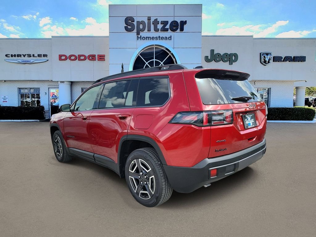 New 2026 Red Hot Pearl-Coat Exterior Paint Jeep Limited image 3