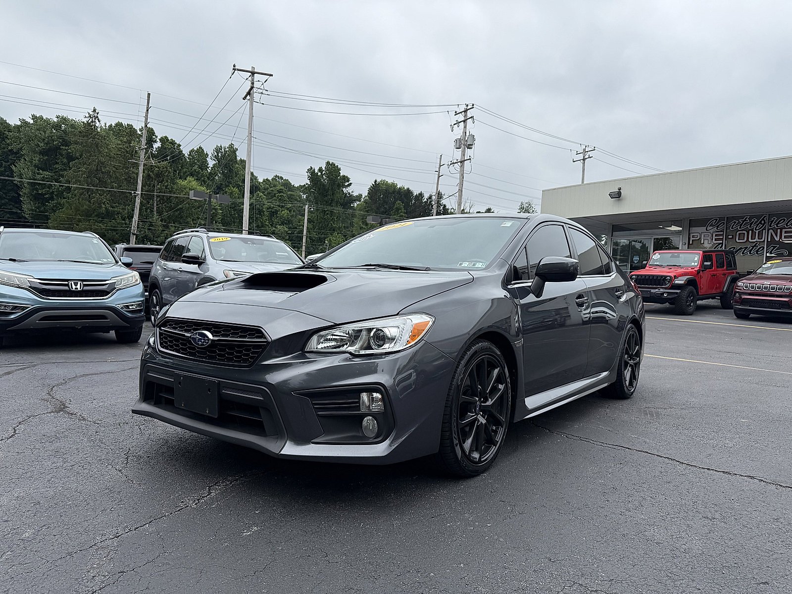 Used 2021 Magnetite Gray Metallic Subaru Premium image 3