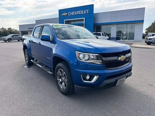 Used 2020 Blue Metallic Chevrolet Z71 image 2