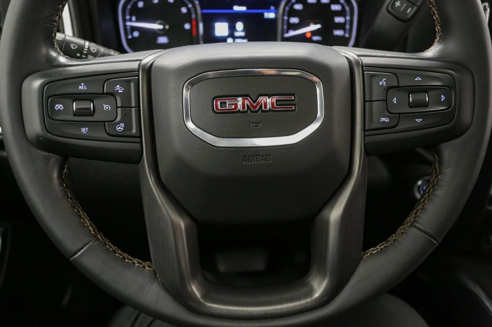 Used 2021 Brownstone Metallic GMC AT4 image 39