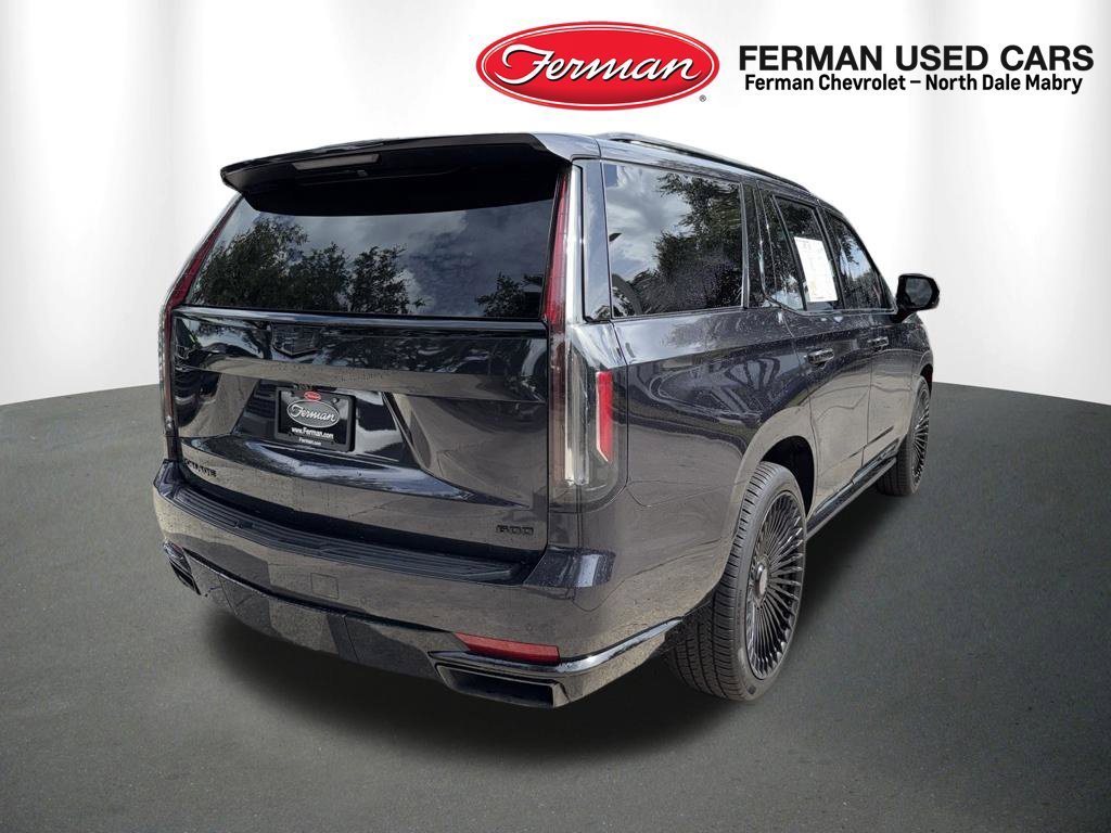 Used 2024 Galactic Gray Metallic Cadillac Sport Platinum image 12