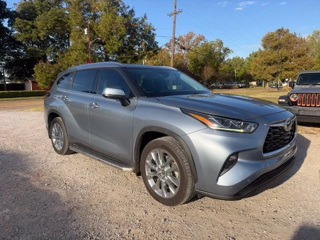 Used 2023 Blue Toyota Limited image 2