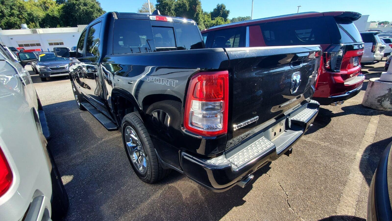 Used 2020 Diamond Black Crystal Pearlcoat Ram Big Horn image 8