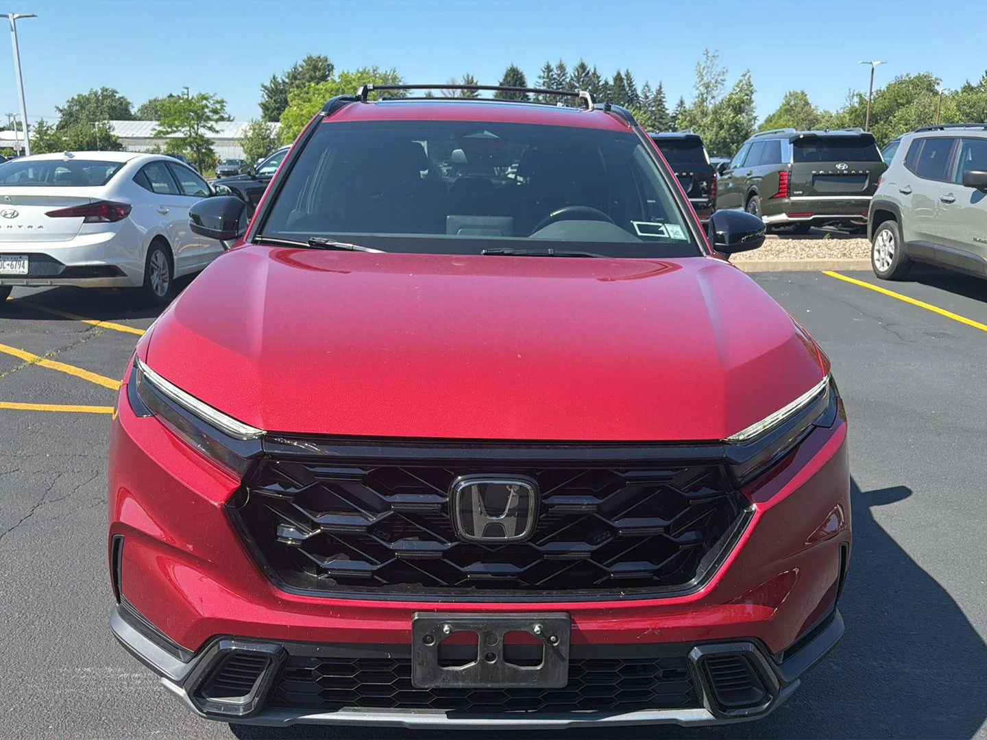 Used 2024 Radiant Red Metallic Honda Sport image 2