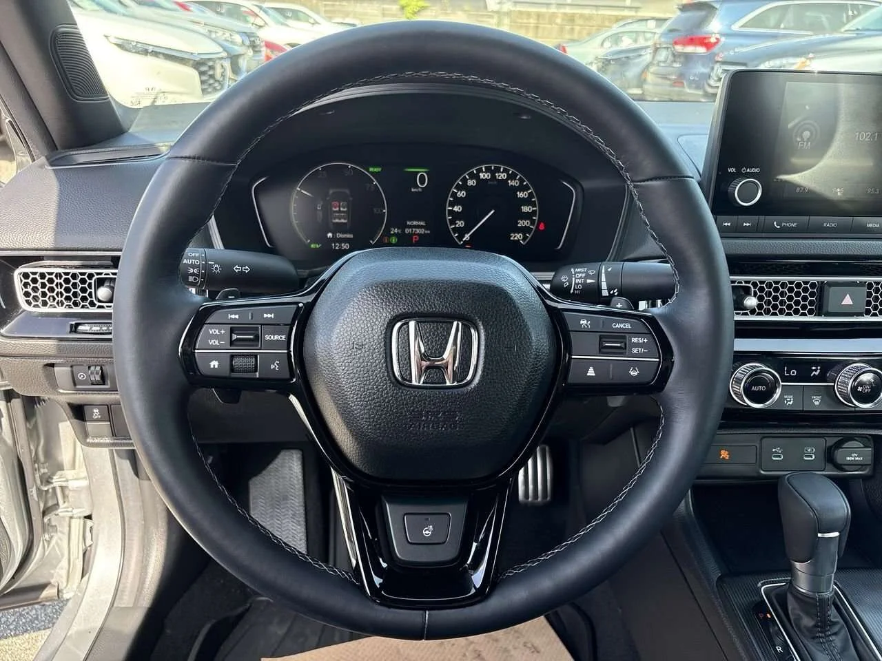 Used 2026 Solar Reflection Silver Metall Honda Sport eCVT Sedan Certified Pre-Owned   No Accident image 22