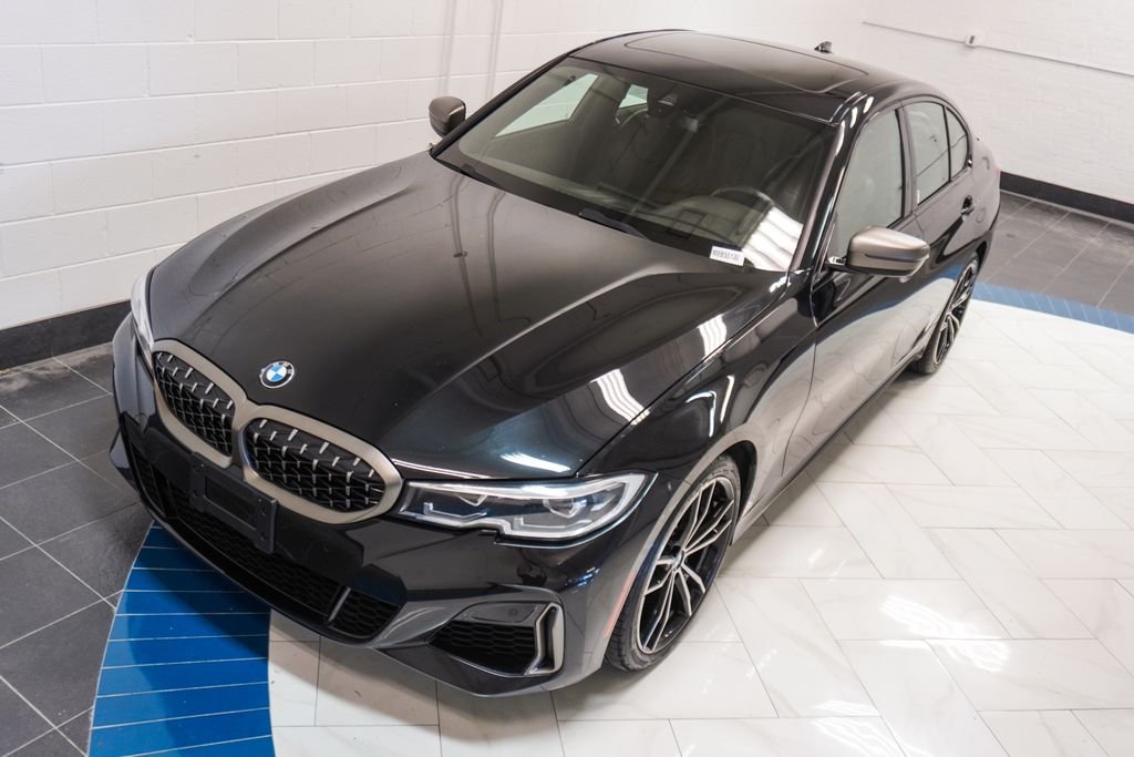 Used 2021 Black BMW M340i xDrive image 36