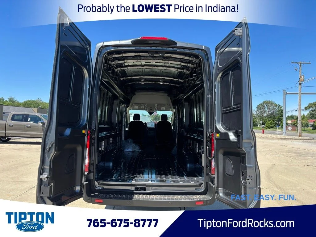 New 2026 Carbonized Gray Metallic Ford Cargo Van image 15