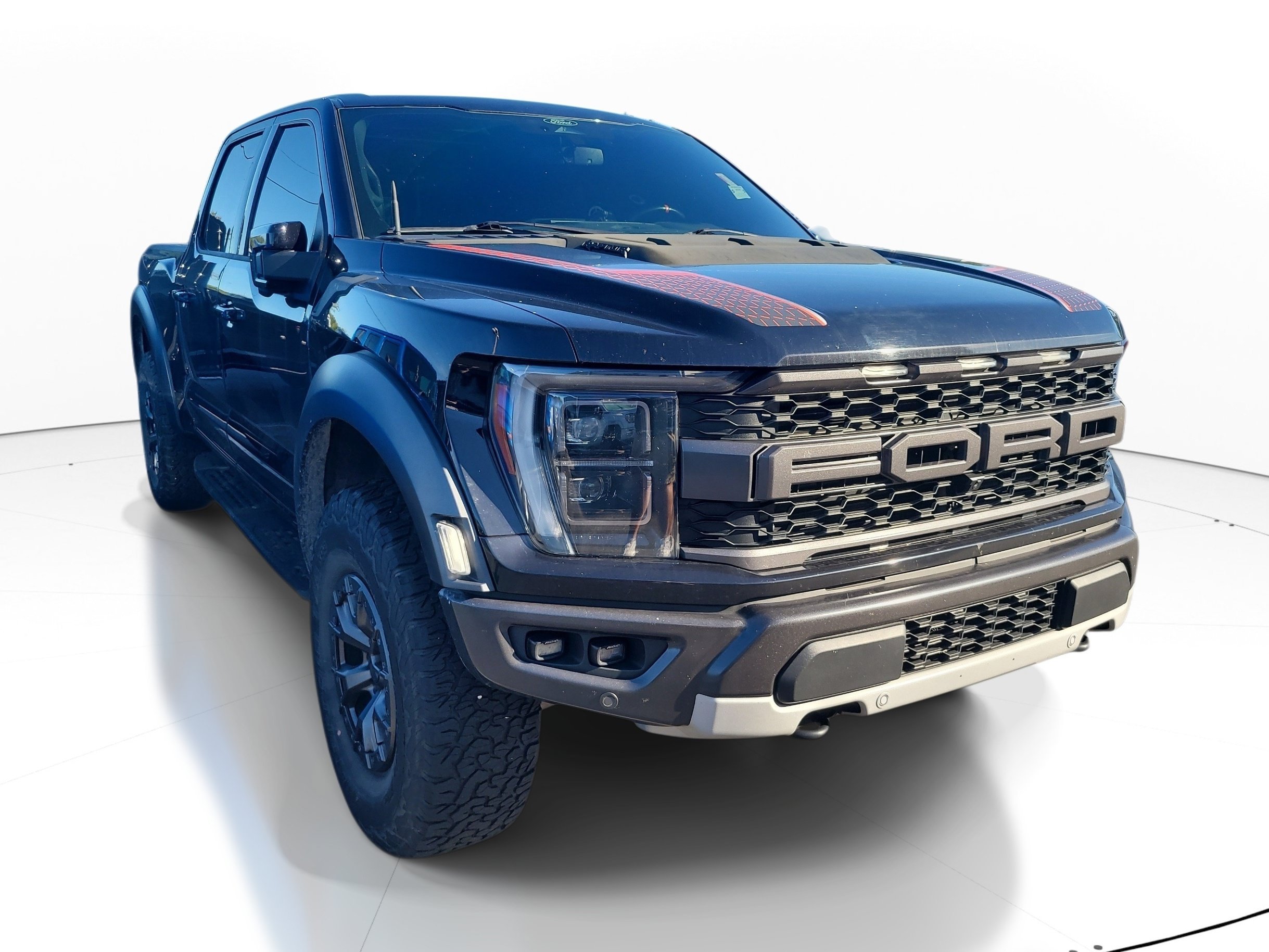 Used 2022 Black Metallic Ford Raptor image 1