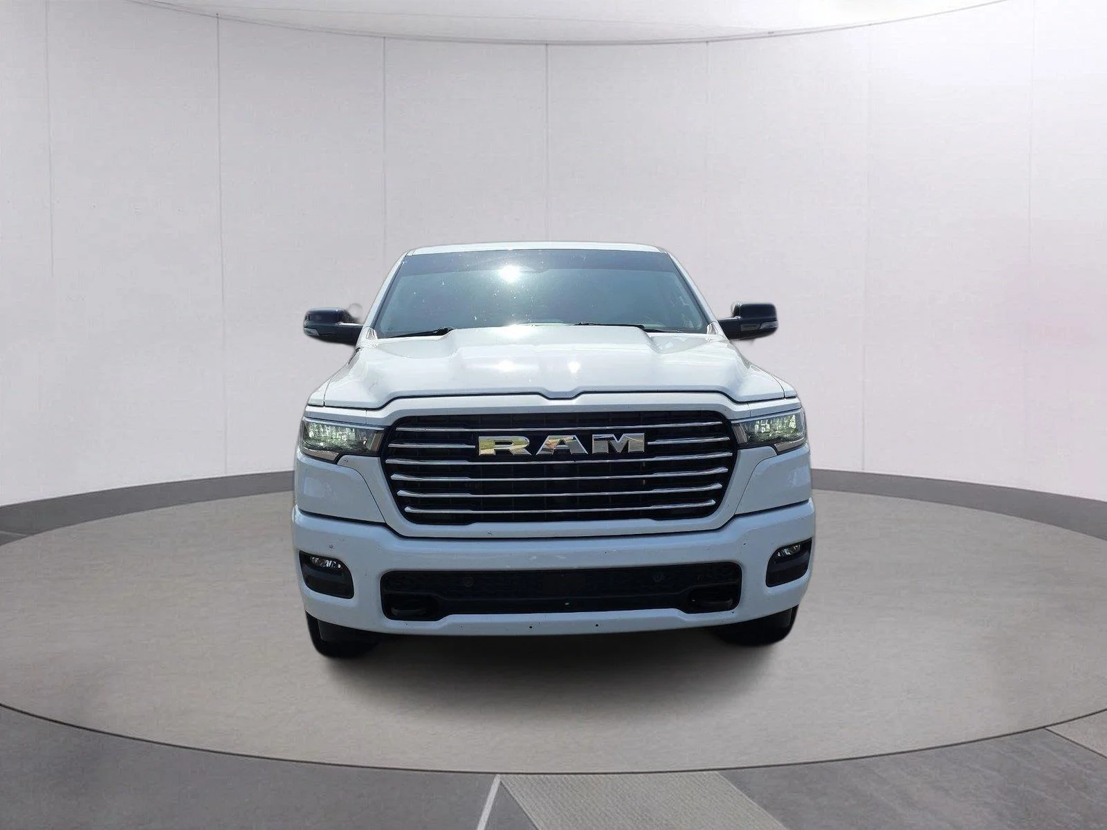 Used 2026 Bright White Clearcoat Ram Laramie image 2