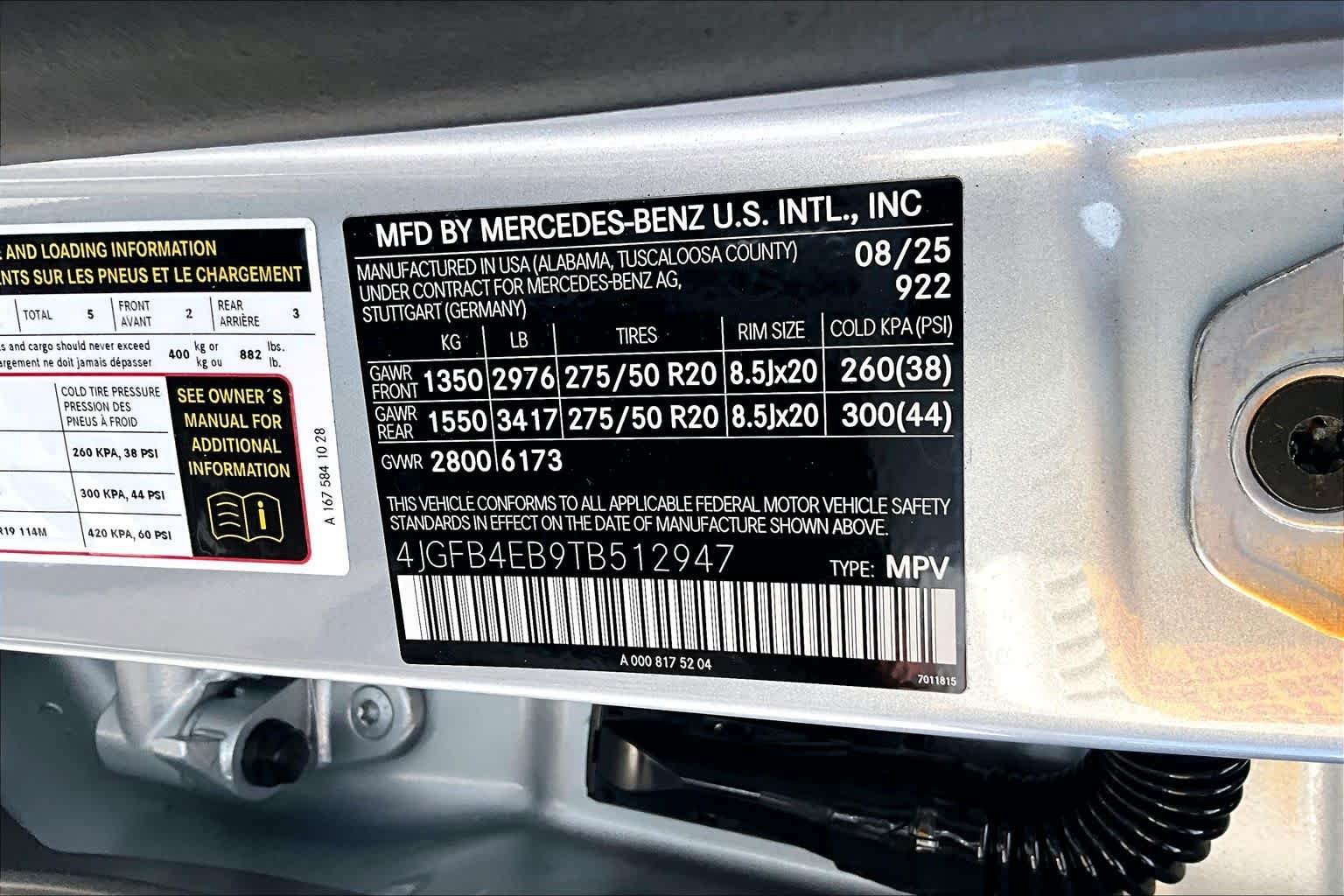 Used 2026 Cirrus Silver Metallic Mercedes-Benz GLE 350 image 67