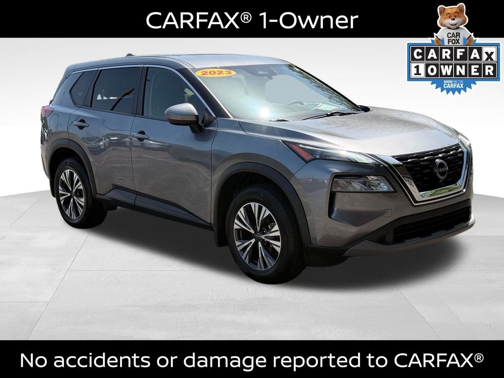 Certified Used 2023 Gun Metallic Nissan SV image 5