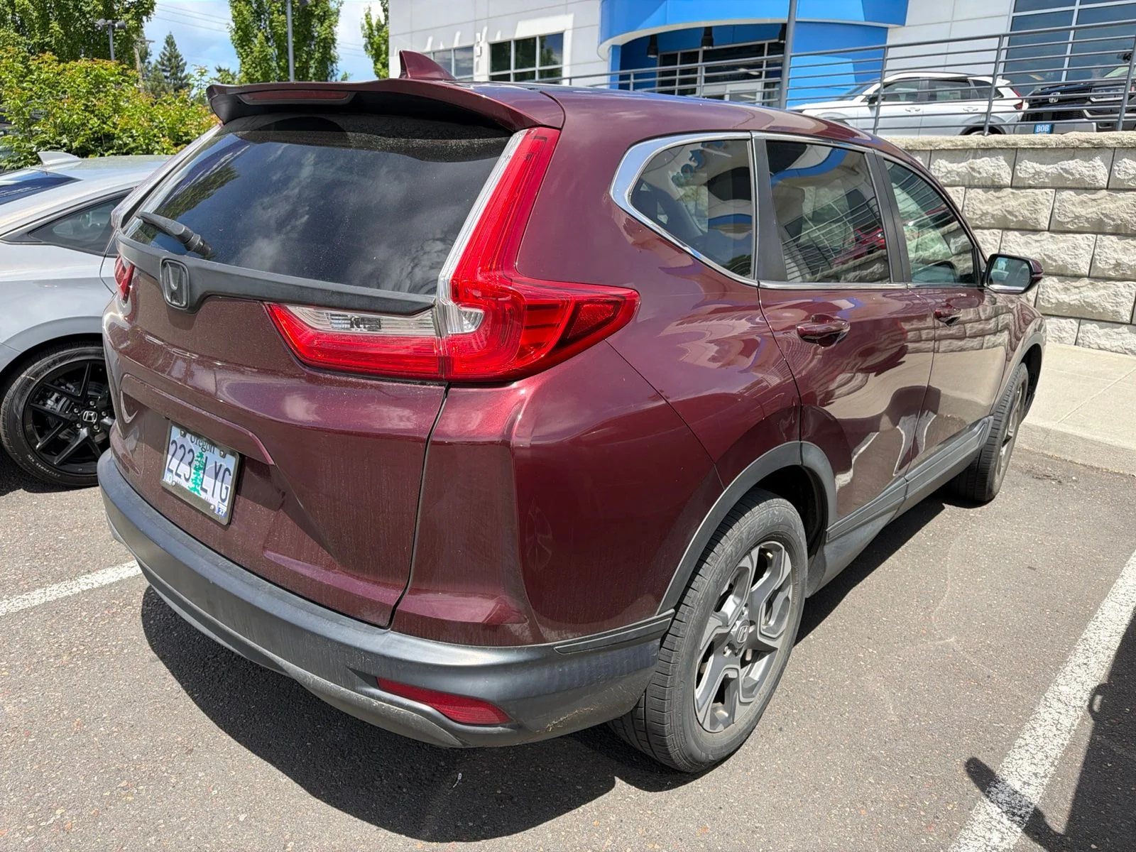 Certified Used 2019 Basque Red Pearl II Honda EX-L image 4