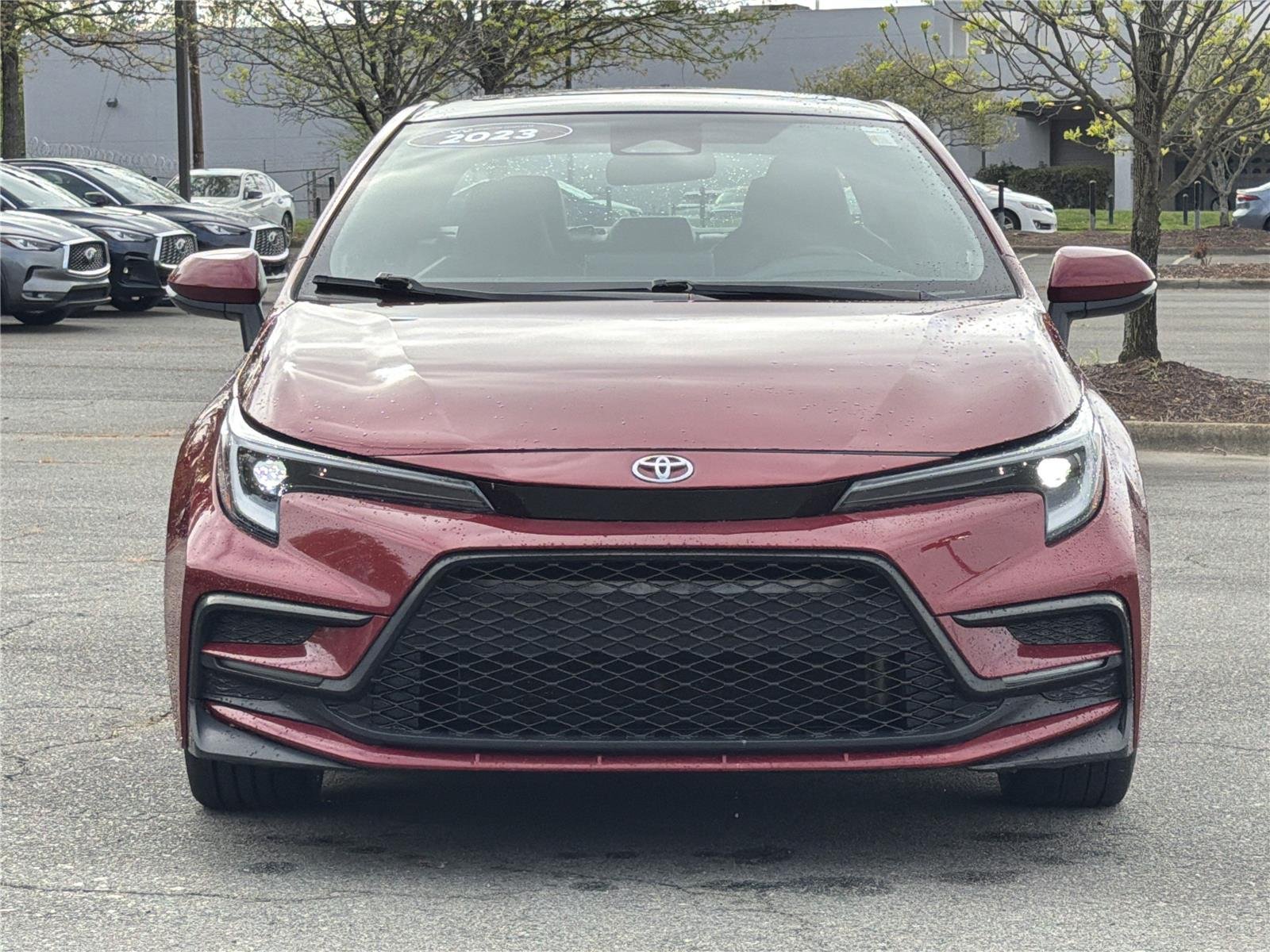 Used 2023 Midnight Black Metallic Toyota XSE image 31