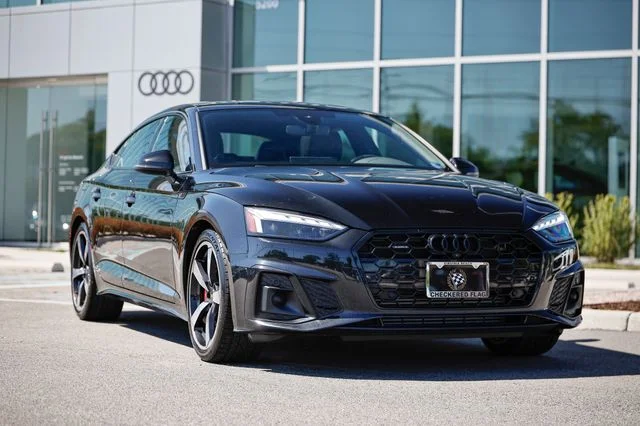 Used 2023 Black Metallic Audi 45 S line Premium Plus image 2