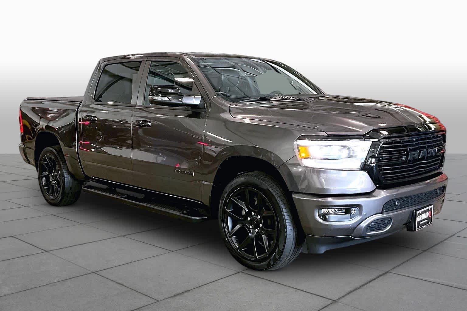 Used 2024 Granite Crystal Metallic Clearcoat Ram Laramie image 3