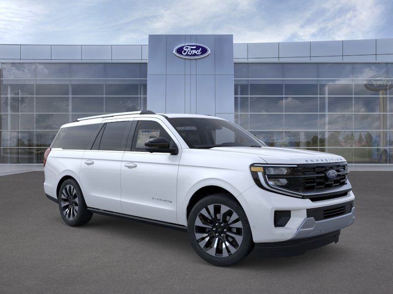 New 2026 Star White Metallic Tri-Coat Ford MAX Platinum® image 7