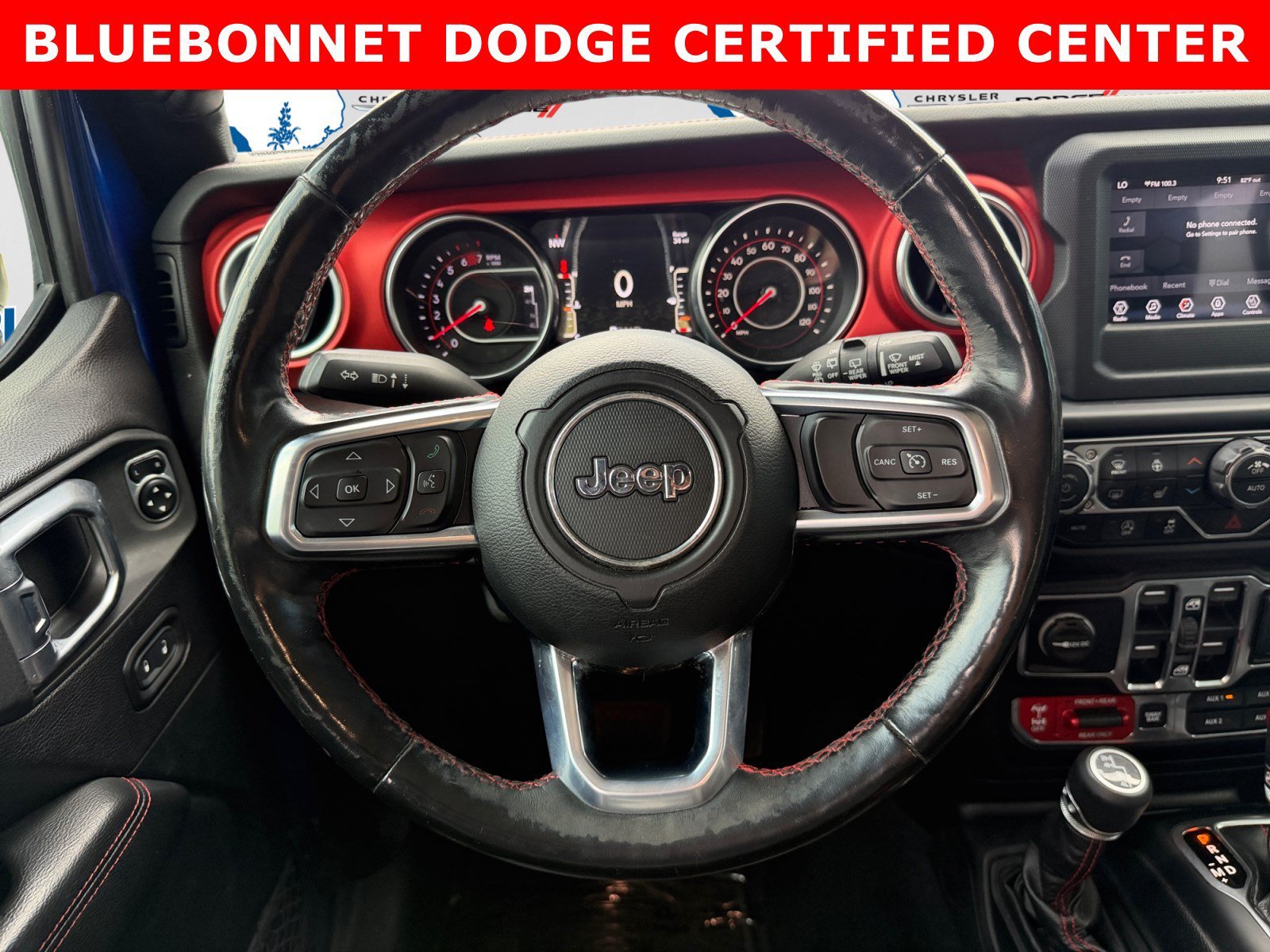 Certified Used 2020 Ocean Blue Metallic Clearcoat Jeep Rubicon image 13