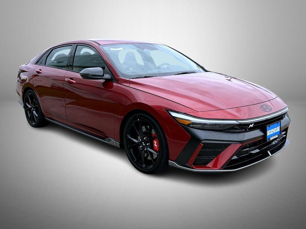 New 2026 Red Hyundai Sedan image 3