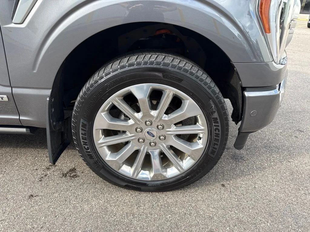 Used 2021 Carbonized Gray Metallic Ford Limited image 12
