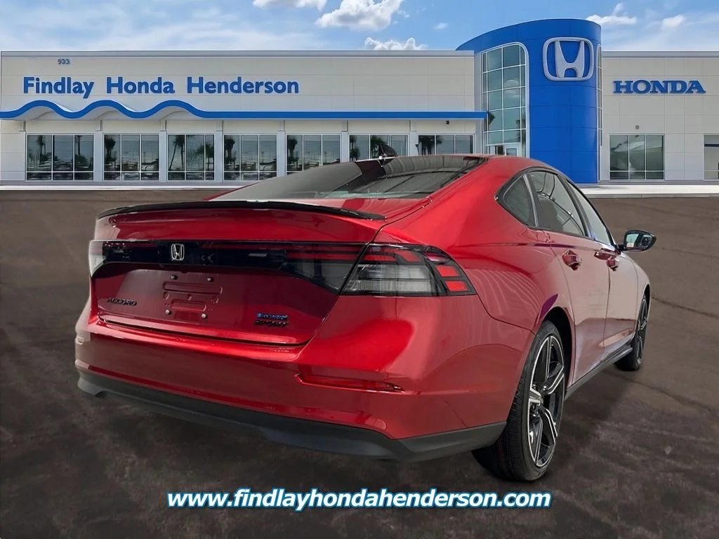 New 2026 Radiant Red Metallic Honda Sport image 7