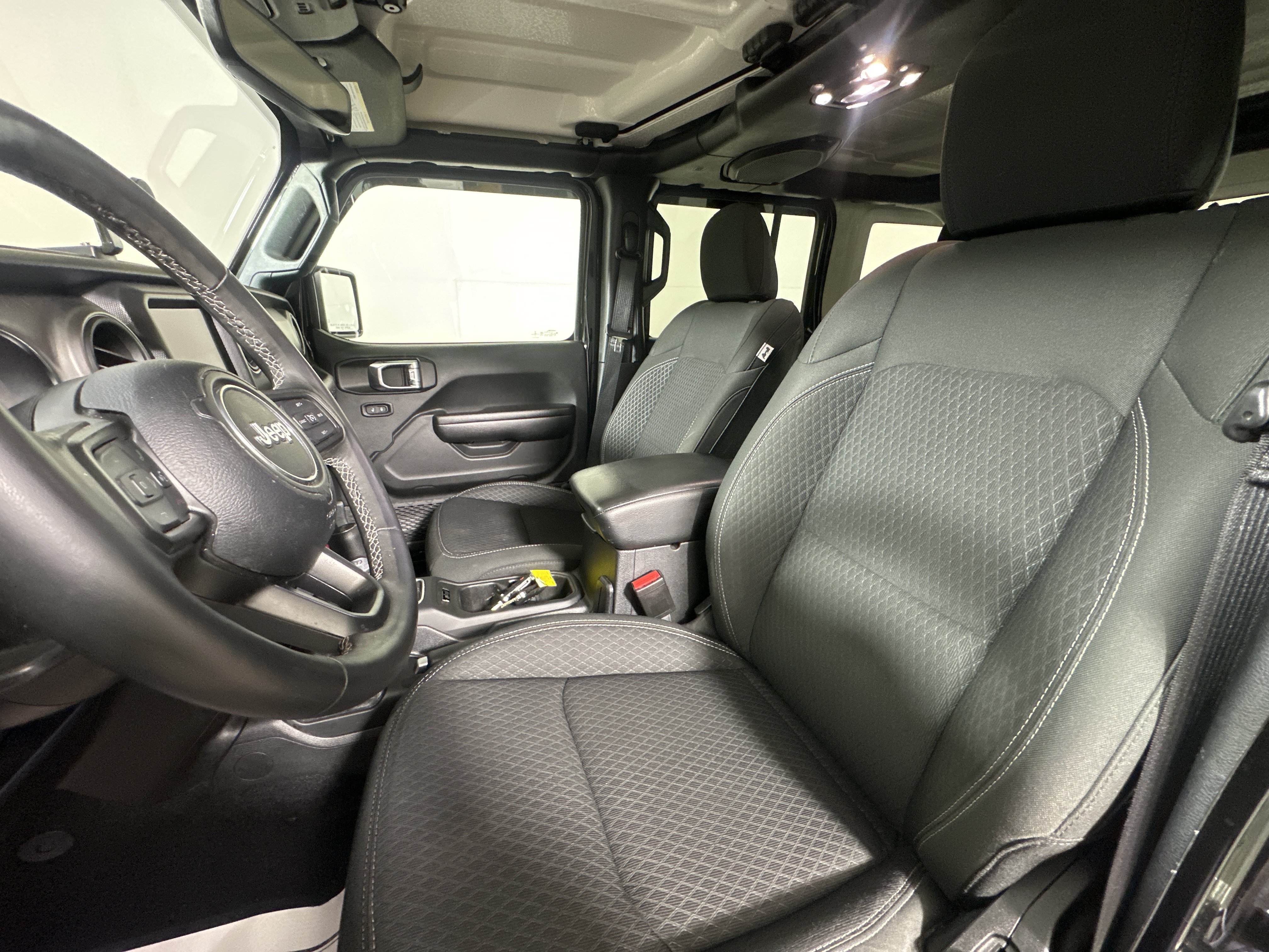 Certified Used 2021 Black Clearcoat Jeep Unlimited 80th Anniversary image 9