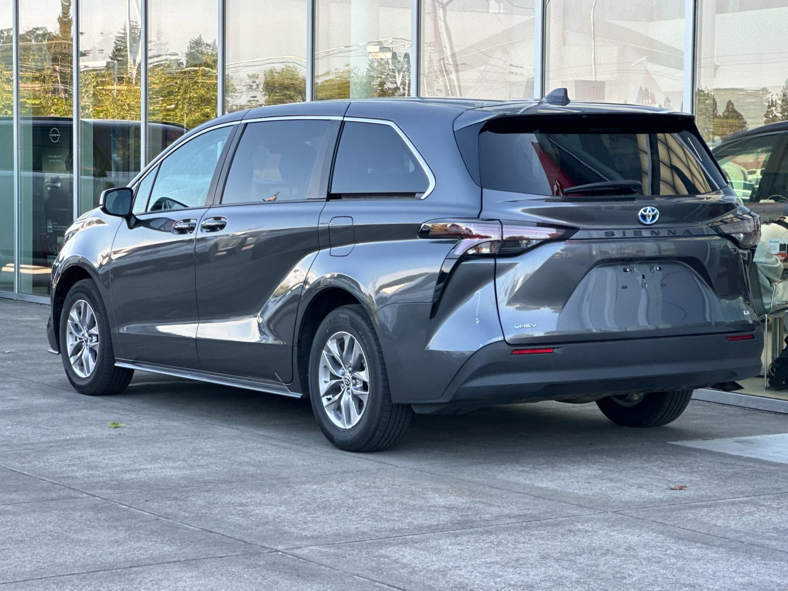 Used 2025 Magnetic Gray Metallic Toyota LE image 5