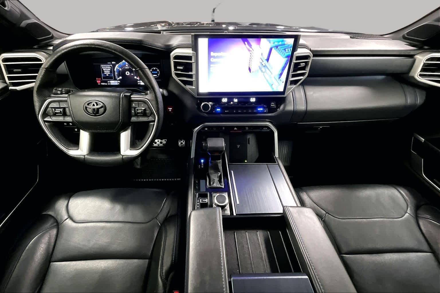 Used 2025 Magnetic Gray Metallic Toyota Platinum Hybrid image 15