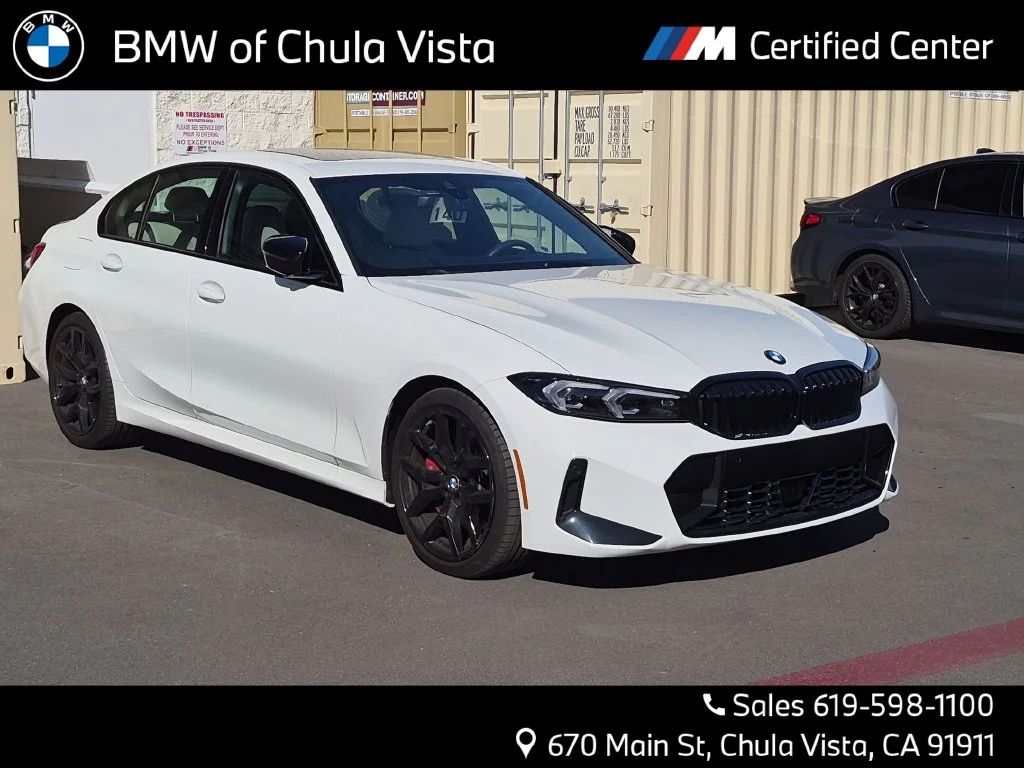 Used 2026 White BMW 330i image 1