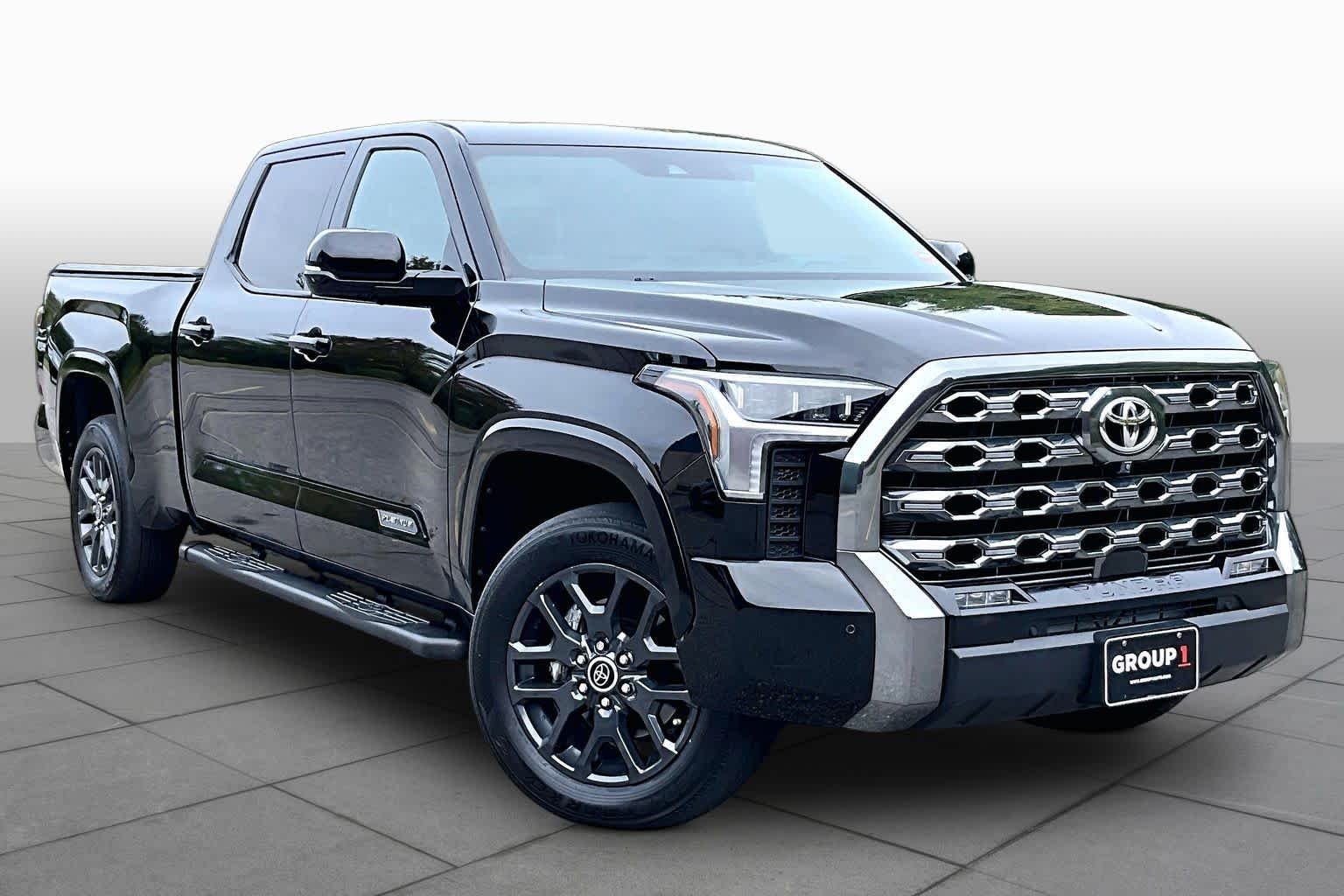 Used 2023 Midnight Black Metallic Toyota Platinum image 3