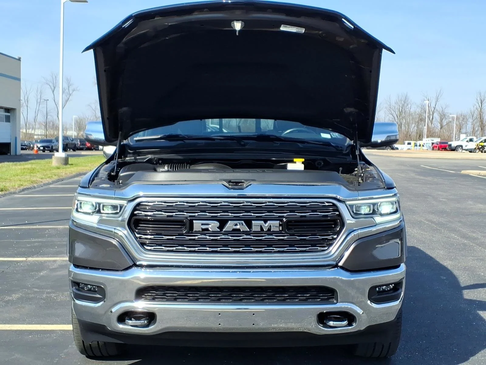 Used 2024 Granite Crystal Metallic Clearcoat Ram Limited image 31
