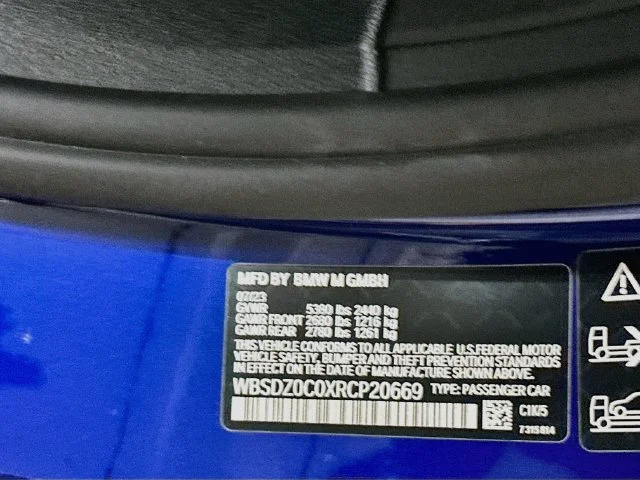Used 2024 Blue BMW Competition image 31