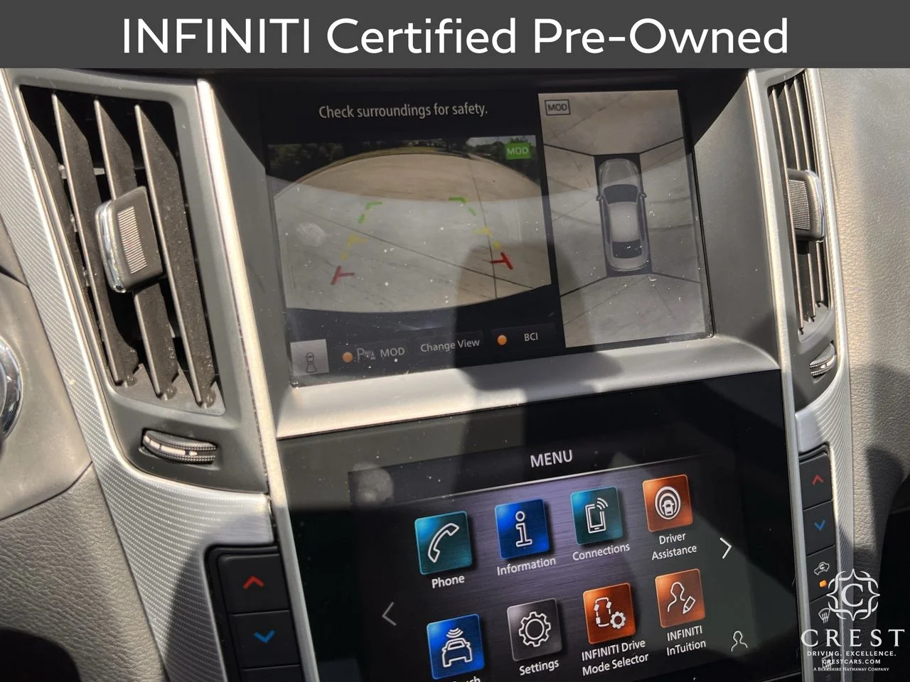 Certified Used 2023 Black Obsidian INFINITI LUXE image 18
