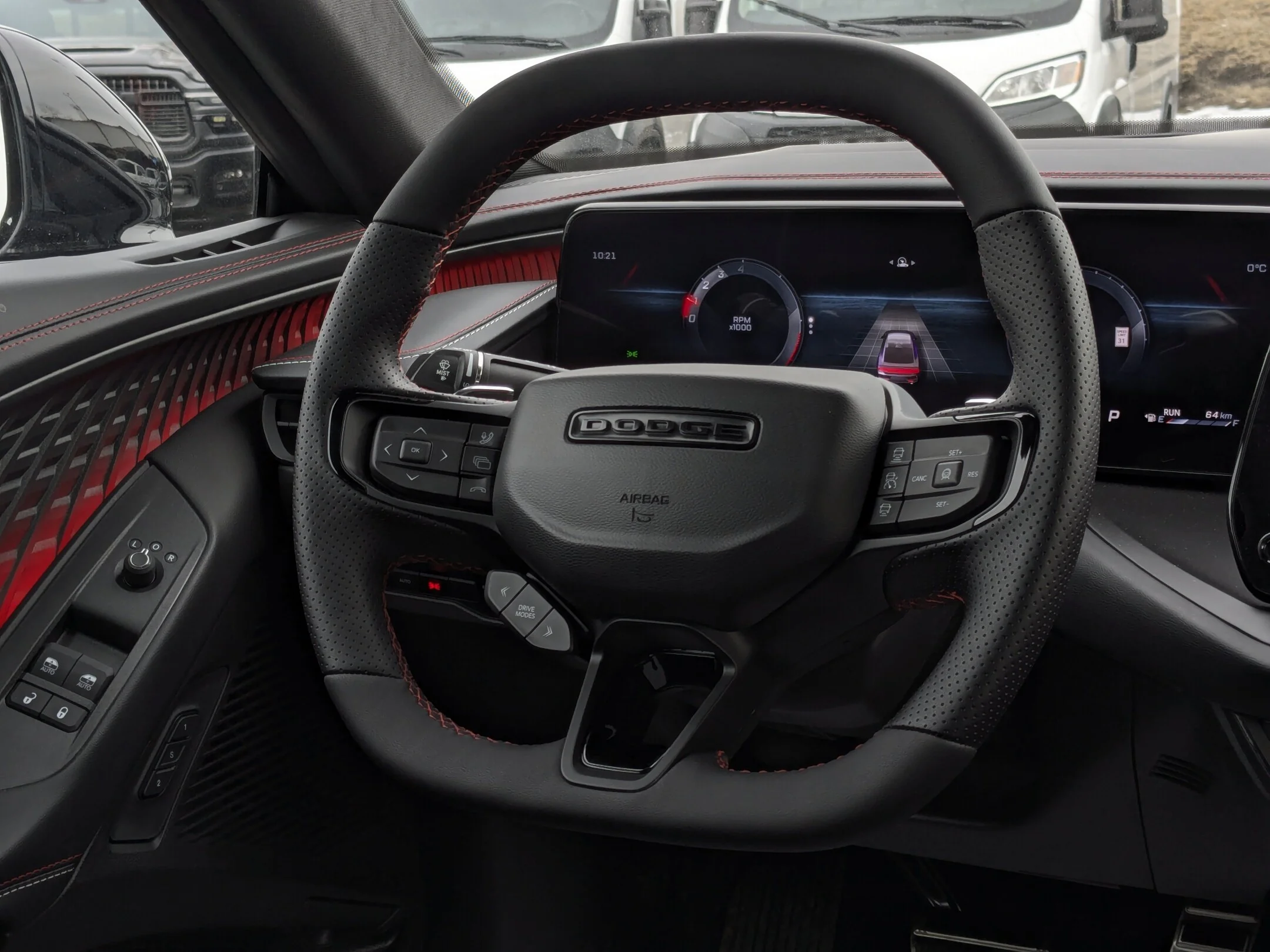 New 2026 Black Dodge Scat Pack Plus - - Blacktop Pkg - Full Glass Roof - Alpine Premium Audio - Head-Up Display & More! image 16