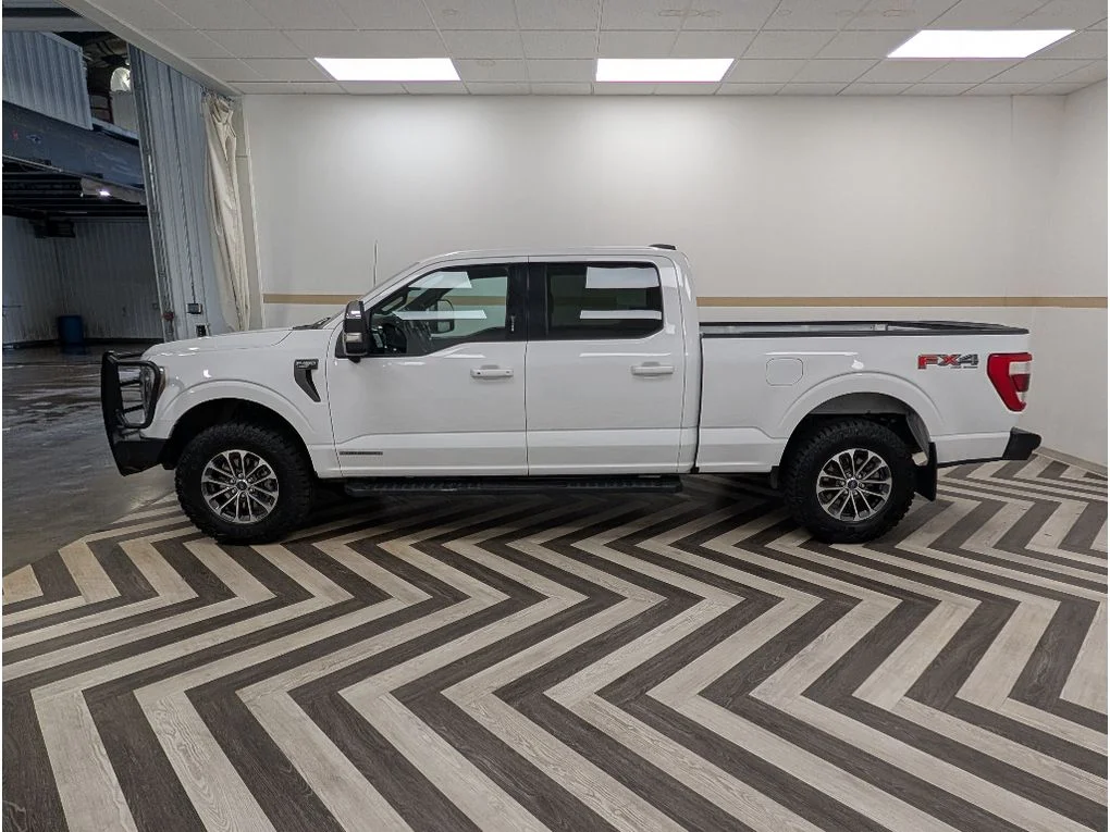 Used 2021 Oxford White Ford LARIAT image 3