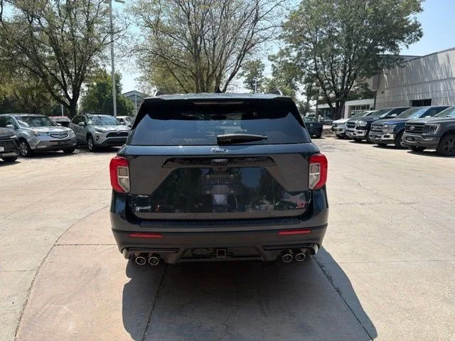 Certified Used 2023 Blue Metallic Ford ST image 4