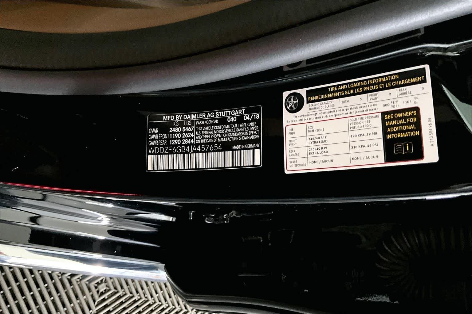 Used 2018 Black Mercedes-Benz E 400 image 31