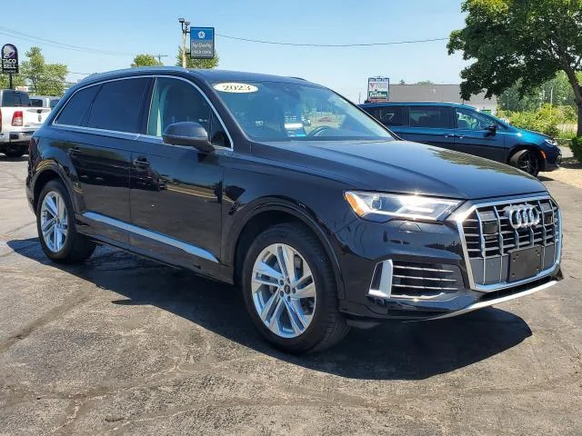 Used 2023 Mythos Black Metallic Audi Premium Plus image 2