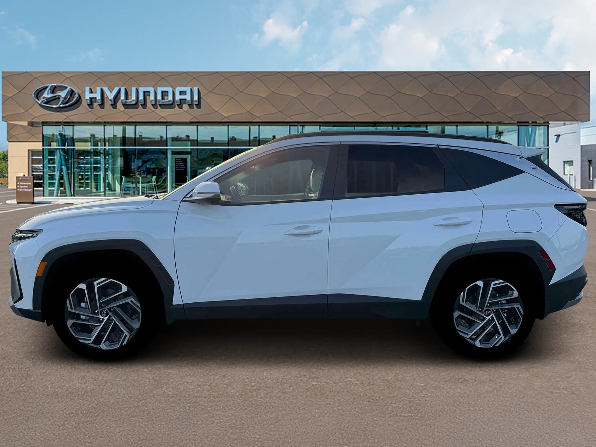 New 2026 Creamy White Pearl Hyundai Limited image 3