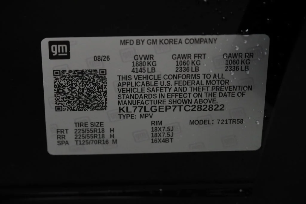 New 2026 Mosaic Black Metallic Chevrolet 1RS image 42